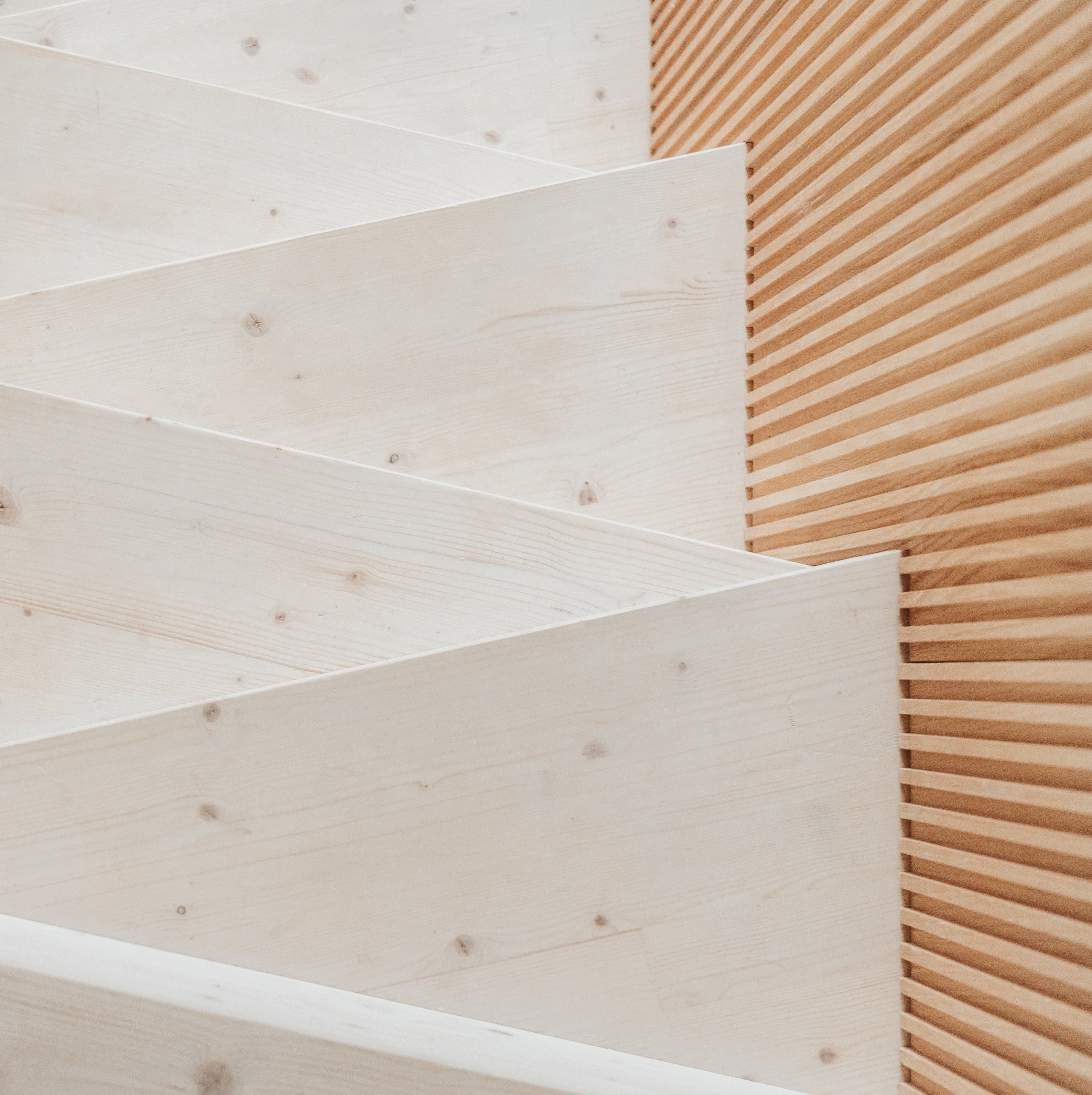 600 x 2400mm Oak Linear Fluted Wall Panel - 2 Panels Per Pack