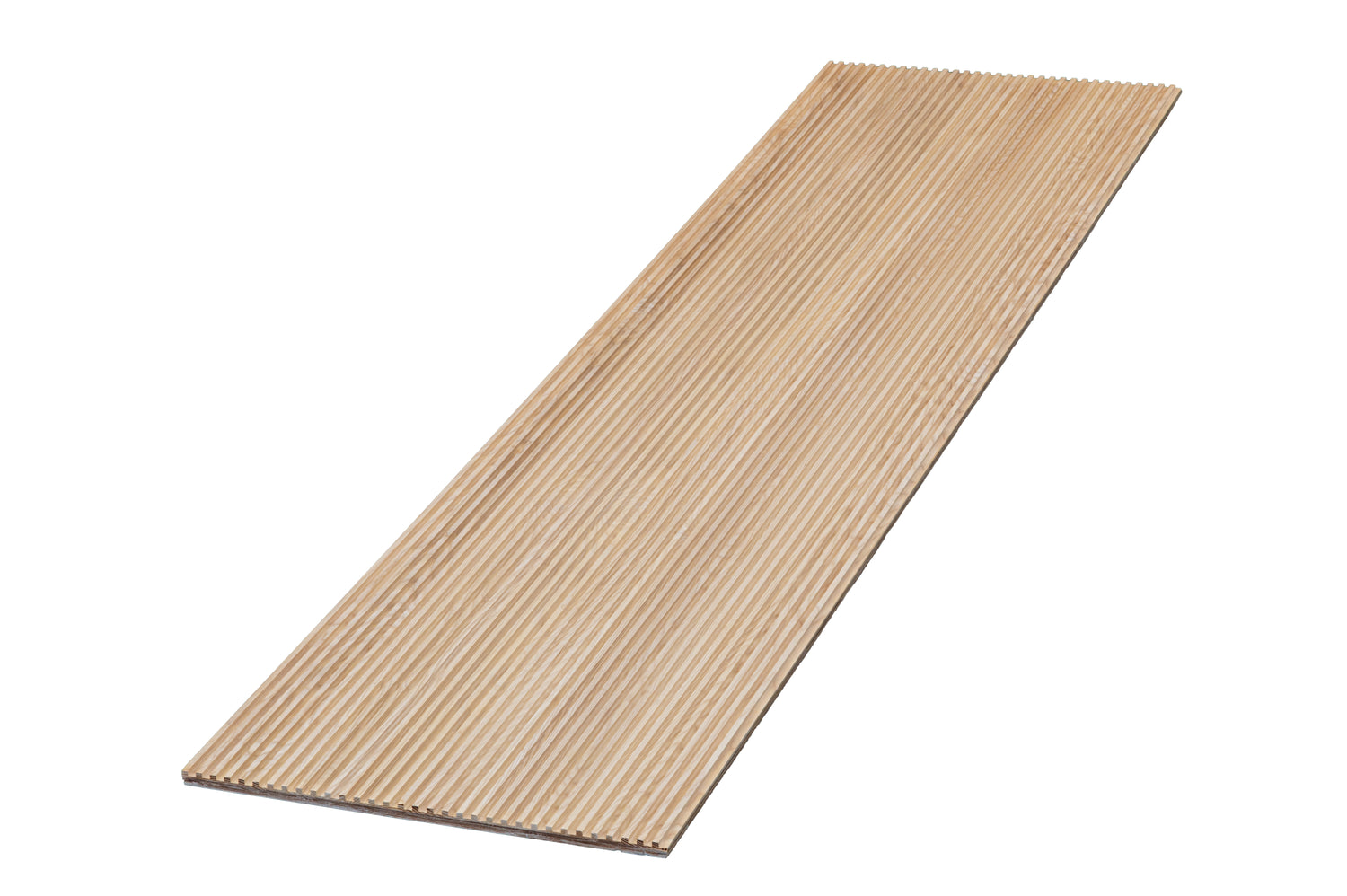 Ash fluted wall panel computer mock up