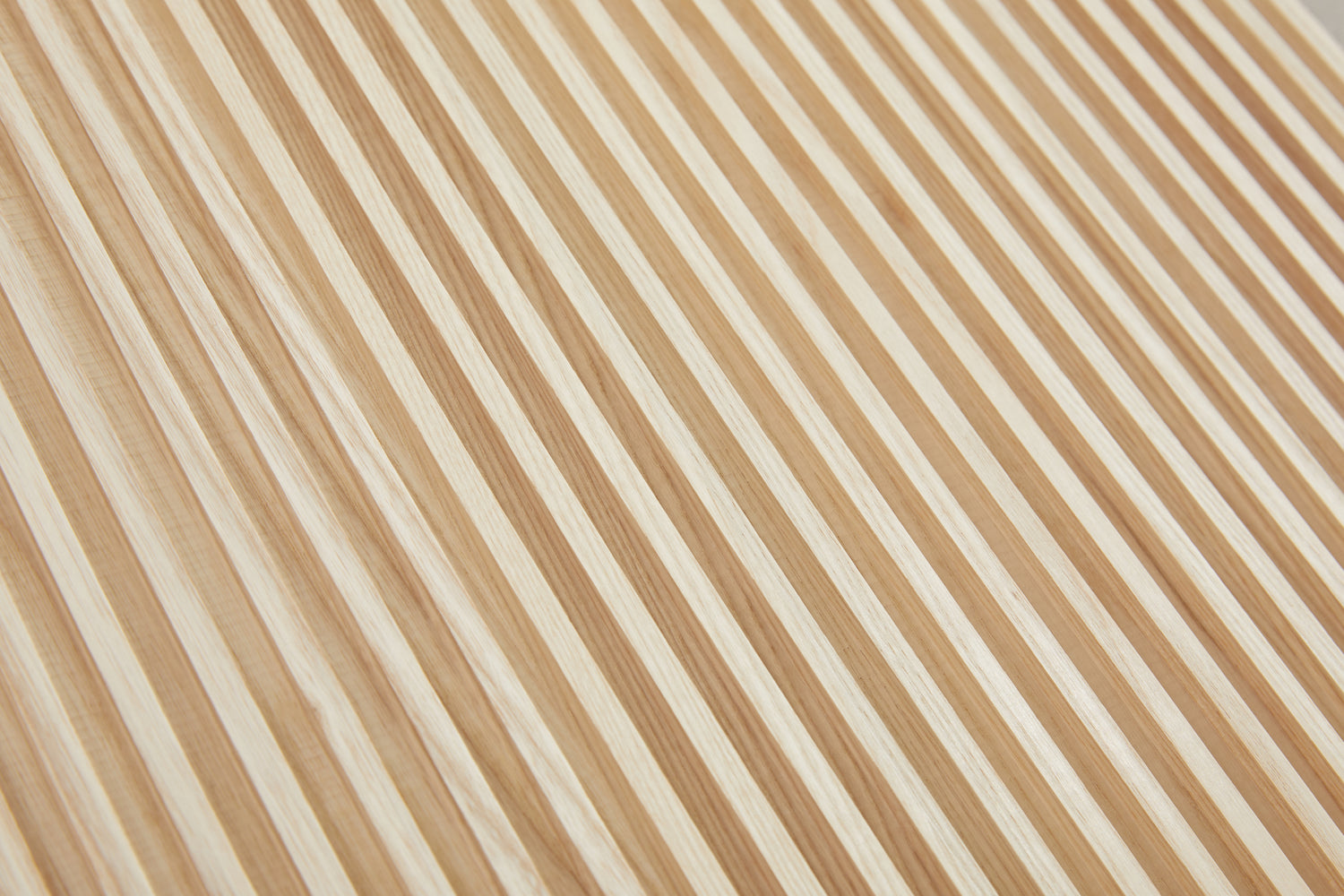 Ash wood fluted wall panel by Element