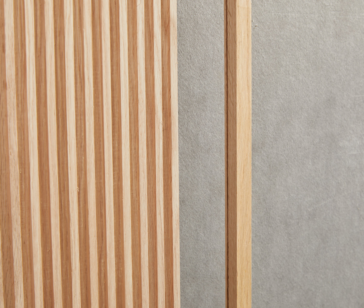 Thumbnail of solid wood end trim for fluted wall panel by Element