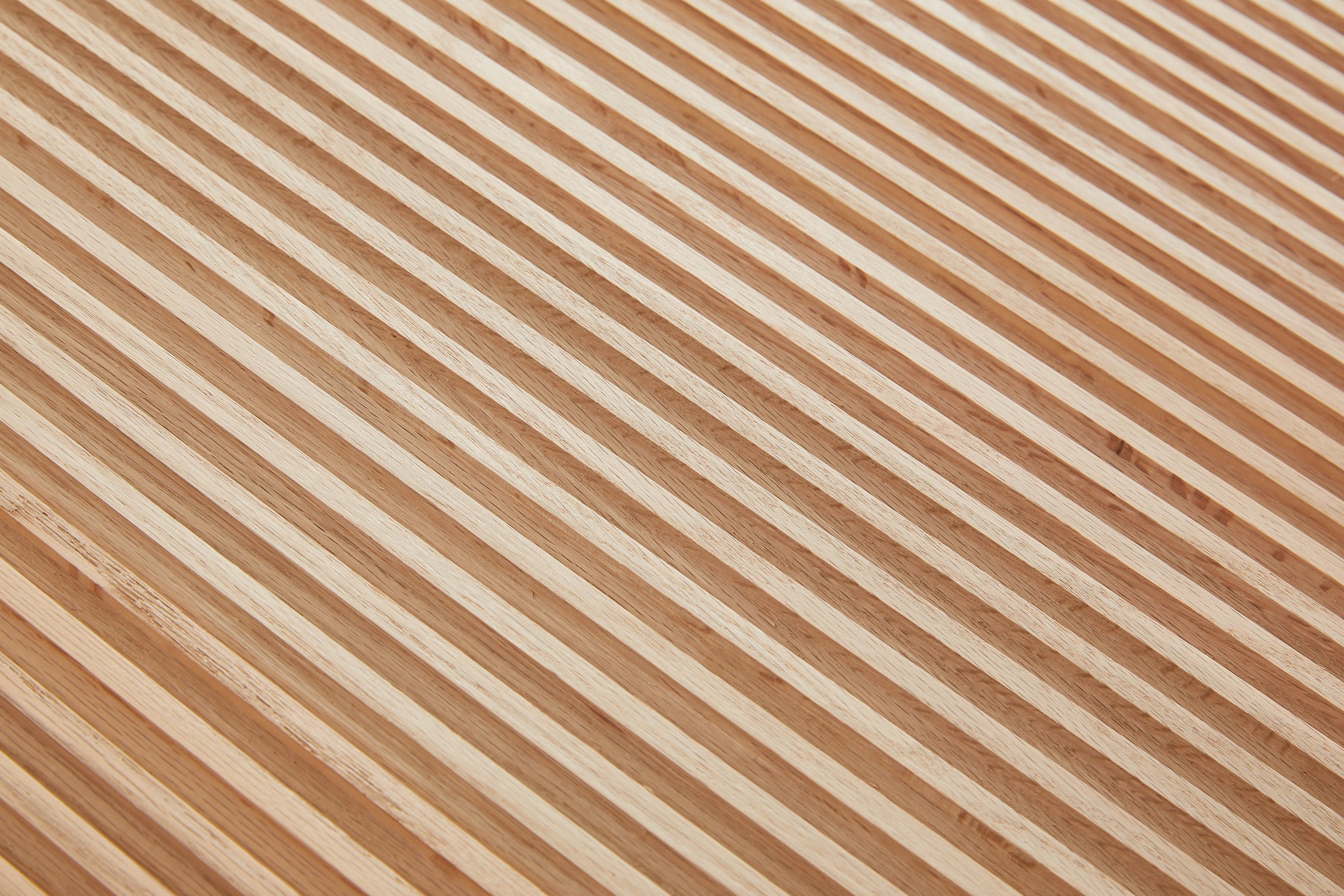 600 x 2400mm Oak Linear Fluted Wall Panel - 2 Panels Per Pack