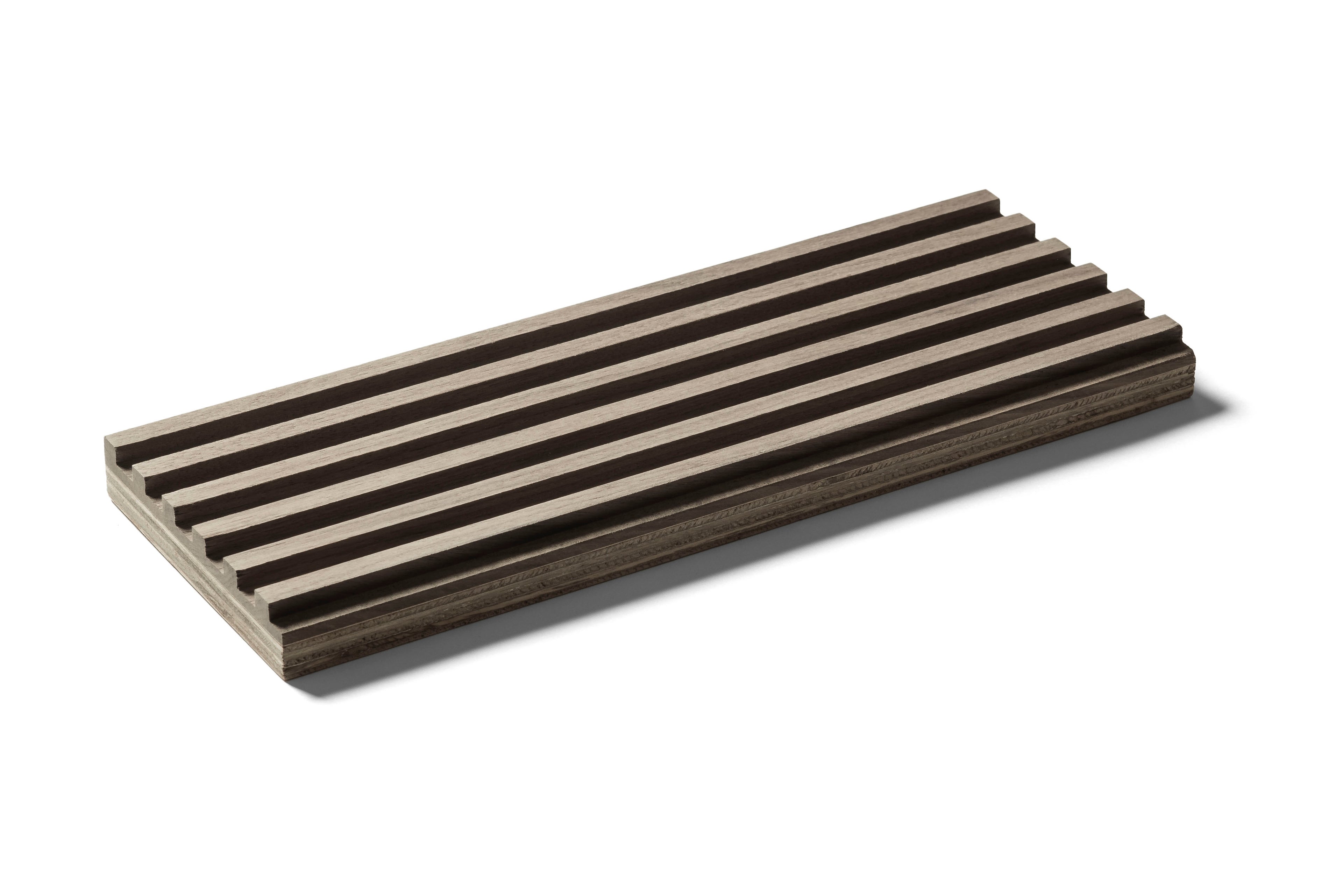 Walnut wall panel sample by element
