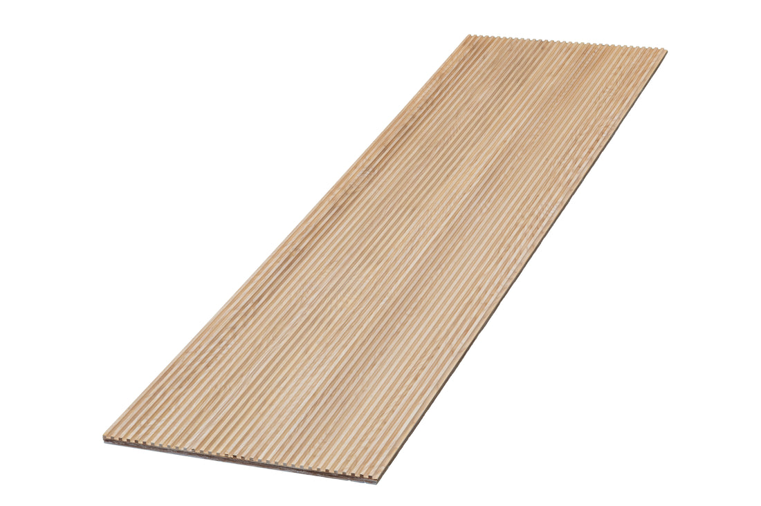 Ash fluted wall panel computer mock up